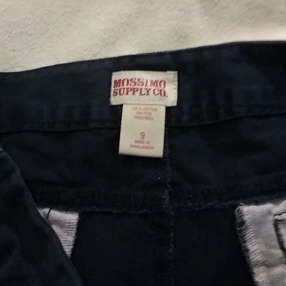 Navy blue cotton shorts - Picture 4 of 4